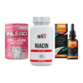 Haut, Haare & Nägel: INLEAD Collage + MST Niacin + ProFuel Zink – alle enthaltenen Artikel