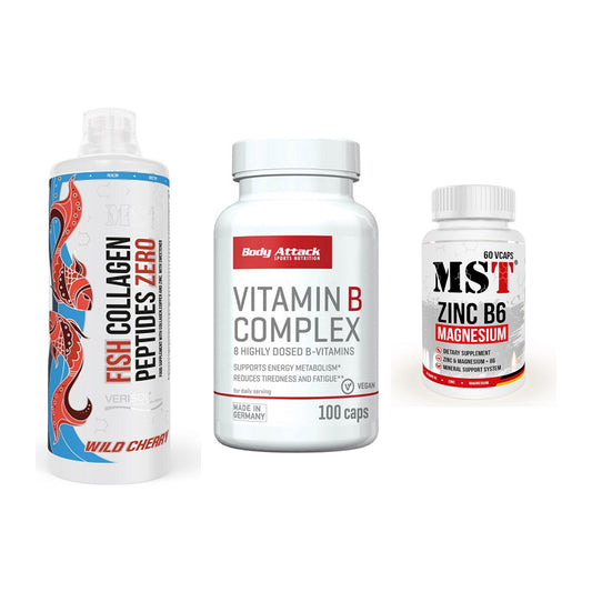 Haut, Haare & Nägel: MST Fish + Body Attack + MST Zinc – alle enthaltenen Artikel