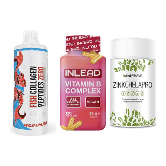 Haut, Haare & Nägel: MST Fish + INLEAD Vitamin + Sinob Zink – alle enthaltenen Artikel
