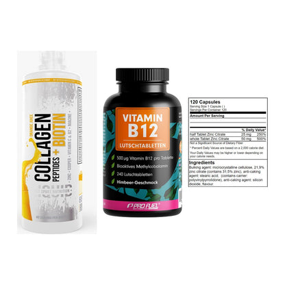 Haut, Haare & Nägel: MST Collagen + ProFuel Vitami + GN Zinc Citrat – alle enthaltenen Artikel