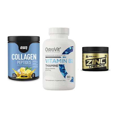 Haut, Haare & Nägel: ESN Collagen + Ostrovit + Peak Zink – alle enthaltenen Artikel