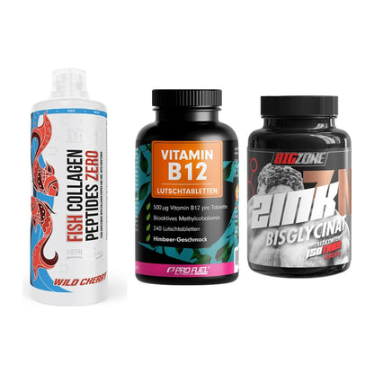 Haut, Haare & Nägel: MST Fish + ProFuel Vitami + Big Zone Zink – alle enthaltenen Artikel