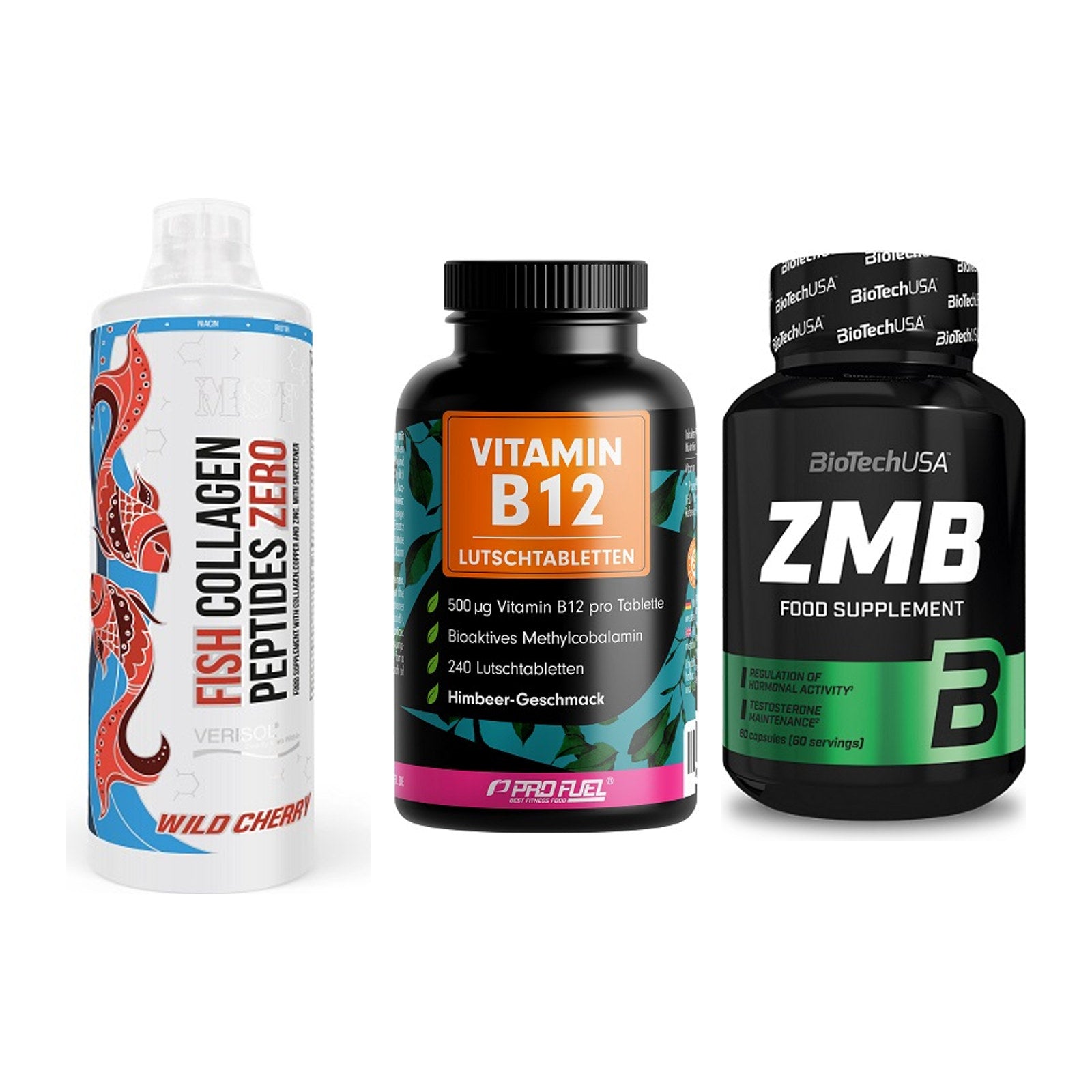 Haut, Haare & Nägel: MST Fish + ProFuel Vitami + BioTech ZMB – alle enthaltenen Artikel