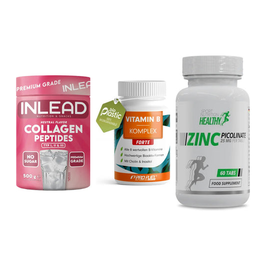 Haut, Haare & Nägel: INLEAD Collage + ProFuel Vitami + MST Healthy – alle enthaltenen Artikel