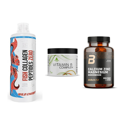 Haut, Haare & Nägel: MST Fish + Peak Vitamin B + BioTech Calciu – alle enthaltenen Artikel
