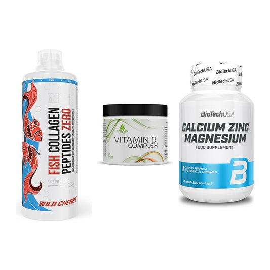 Haut, Haare & Nägel: MST Fish + Peak Vitamin B + BioTech Calciu – alle enthaltenen Artikel