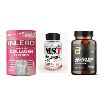 Haut, Haare & Nägel: INLEAD Collage + MST Hyaluronic + BioTech Calciu – alle enthaltenen Artikel