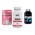 Haut, Haare & Nägel: INLEAD Collage + MST Niacin + Scitec ZMB – alle enthaltenen Artikel