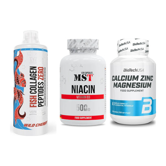 Haut, Haare & Nägel: MST Fish + MST Niacin + BioTech Calciu – alle enthaltenen Artikel