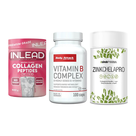 Haut, Haare & Nägel: INLEAD Collage + Body Attack + Sinob Zink – alle enthaltenen Artikel