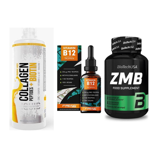Haut, Haare & Nägel: MST Collagen + ProFuel Vitami + BioTech ZMB – alle enthaltenen Artikel