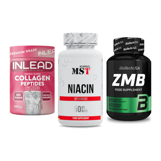 Haut, Haare & Nägel: INLEAD Collage + MST Niacin + BioTech ZMB – alle enthaltenen Artikel