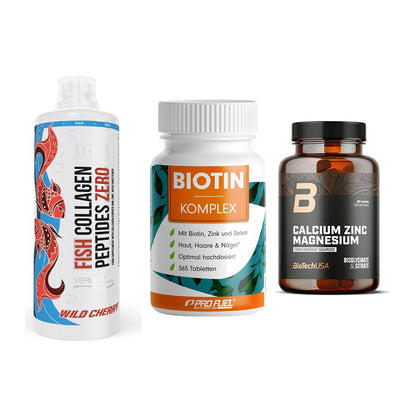 Haut, Haare & Nägel: MST Fish + ProFuel BIOTIN + BioTech Calciu – alle enthaltenen Artikel