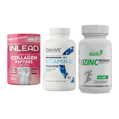Haut, Haare & Nägel: INLEAD Collage + Ostrovit + MST Healthy – alle enthaltenen Artikel