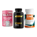 Haut, Haare & Nägel: INLEAD Collage + GN Vitamin + ProFuel Zink – alle enthaltenen Artikel