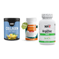 Haut, Haare & Nägel: ESN Collagen + ProFuel Vitami + MST ArgiZinc – alle enthaltenen Artikel