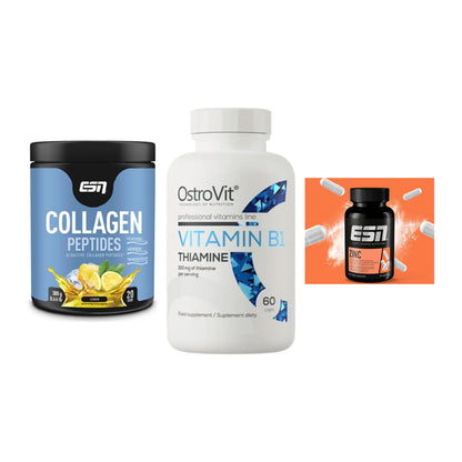 Haut, Haare & Nägel: ESN Collagen + Ostrovit + ESN Zinc – alle enthaltenen Artikel