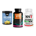 Haut, Haare & Nägel: ESN Collagen + ProFuel Vitami + MST Vitamin C – alle enthaltenen Artikel
