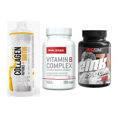Haut, Haare & Nägel: MST Collagen + Body Attack + Big Zone Zink – alle enthaltenen Artikel