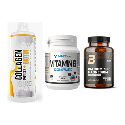 Haut, Haare & Nägel: MST Collagen + NNT Vitamin B + BioTech Calciu – alle enthaltenen Artikel