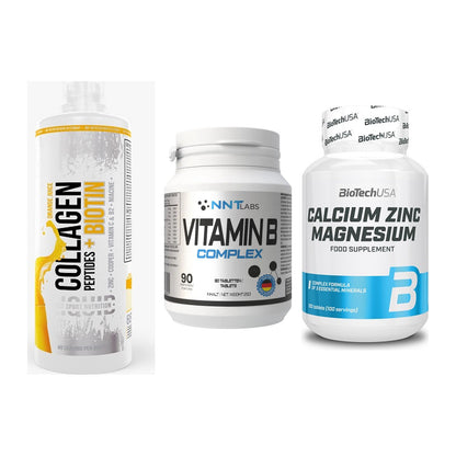 Haut, Haare & Nägel: MST Collagen + NNT Vitamin B + BioTech Calciu – alle enthaltenen Artikel