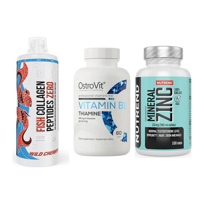 Haut, Haare & Nägel: MST Fish + Ostrovit + Nutrend Zinc – alle enthaltenen Artikel