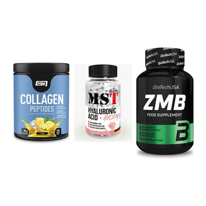 Haut, Haare & Nägel: ESN Collagen + MST Hyaluronic + BioTech ZMB – alle enthaltenen Artikel