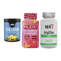 Haut, Haare & Nägel: ESN Collagen + INLEAD Vitamin + MST ArgiZinc – alle enthaltenen Artikel