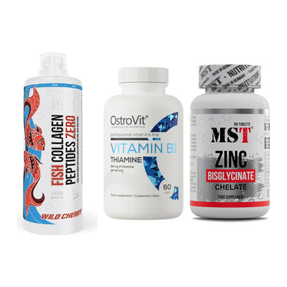 Haut, Haare & Nägel: MST Fish + Ostrovit + MST Zinc – alle enthaltenen Artikel