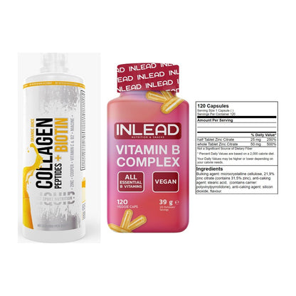 Haut, Haare & Nägel: MST Collagen + INLEAD Vitamin + GN Zinc Citrat – alle enthaltenen Artikel