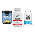Haut, Haare & Nägel: ESN Collagen + MST Niacin + BioTech Zinc – alle enthaltenen Artikel