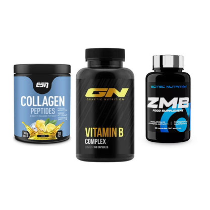 Haut, Haare & Nägel: ESN Collagen + GN Vitamin + Scitec ZMB – alle enthaltenen Artikel