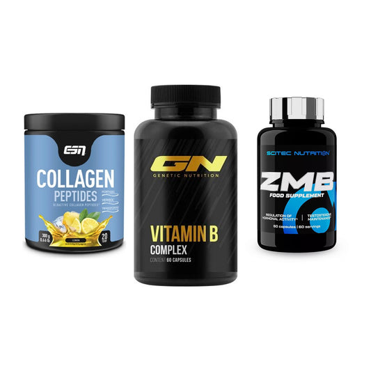 Haut, Haare & Nägel: ESN Collagen + GN Vitamin + Scitec ZMB – alle enthaltenen Artikel