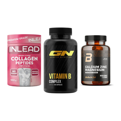 Haut, Haare & Nägel: INLEAD Collage + GN Vitamin + BioTech Calciu – alle enthaltenen Artikel