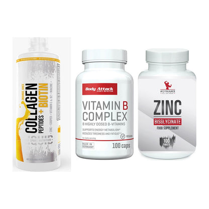 Haut, Haare & Nägel: MST Collagen + Body Attack + #GYMJUICE ZINC – alle enthaltenen Artikel