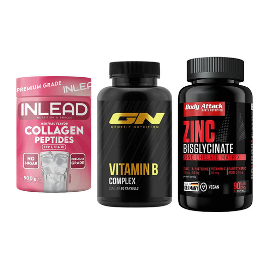 Haut, Haare & Nägel: INLEAD Collage + GN Vitamin + Body Attack – alle enthaltenen Artikel