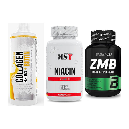 Haut, Haare & Nägel: MST Collagen + MST Niacin + BioTech ZMB – alle enthaltenen Artikel