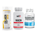 Haut, Haare & Nägel: MST Collagen + MST Niacin + BioTech Calciu – alle enthaltenen Artikel