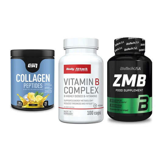 Haut, Haare & Nägel: ESN Collagen + Body Attack + BioTech ZMB – alle enthaltenen Artikel
