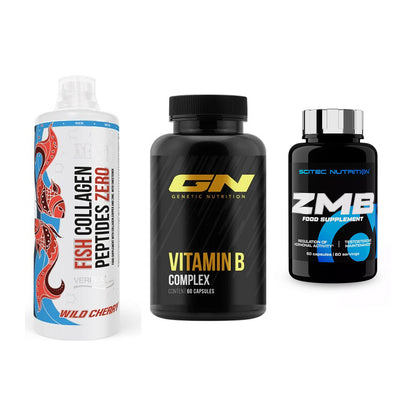 Haut, Haare & Nägel: MST Fish + GN Vitamin + Scitec ZMB – alle enthaltenen Artikel