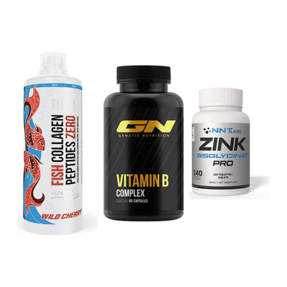 Haut, Haare & Nägel: MST Fish + GN Vitamin + NNT Zink 50mg – alle enthaltenen Artikel