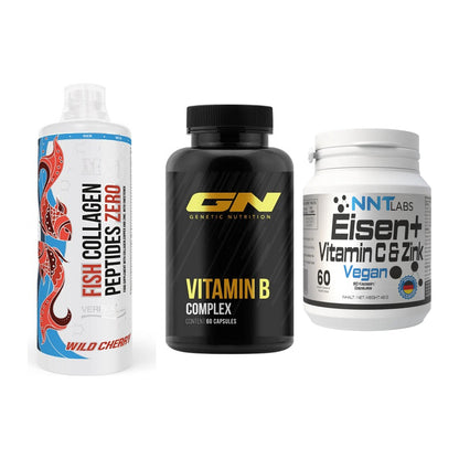 Haut, Haare & Nägel: MST Fish + GN Vitamin + NNT Eisen – alle enthaltenen Artikel
