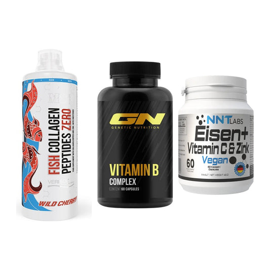 Haut, Haare & Nägel: MST Fish + GN Vitamin + NNT Eisen – alle enthaltenen Artikel