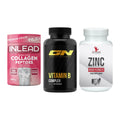 Haut, Haare & Nägel: INLEAD Collage + GN Vitamin + #GYMJUICE ZINC – alle enthaltenen Artikel