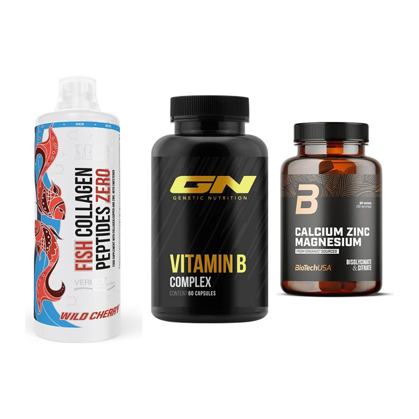 Haut, Haare & Nägel: MST Fish + GN Vitamin + BioTech Calciu – alle enthaltenen Artikel