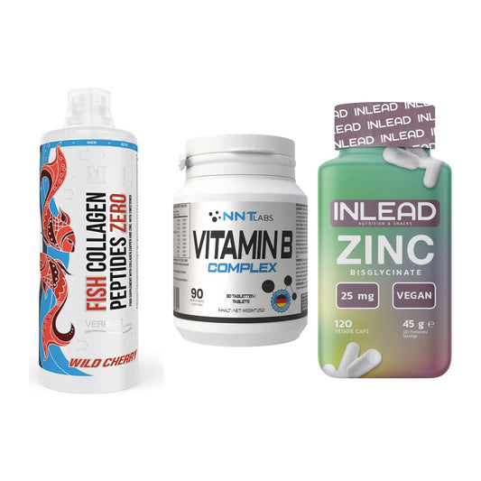 Haut, Haare & Nägel: MST Fish + NNT Vitamin B + INLEAD Zink – alle enthaltenen Artikel