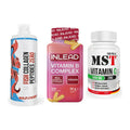 Haut, Haare & Nägel: MST Fish + INLEAD Vitamin + MST Vitamin C – alle enthaltenen Artikel