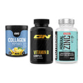 Haut, Haare & Nägel: ESN Collagen + GN Vitamin + Nutrend Zinc – alle enthaltenen Artikel