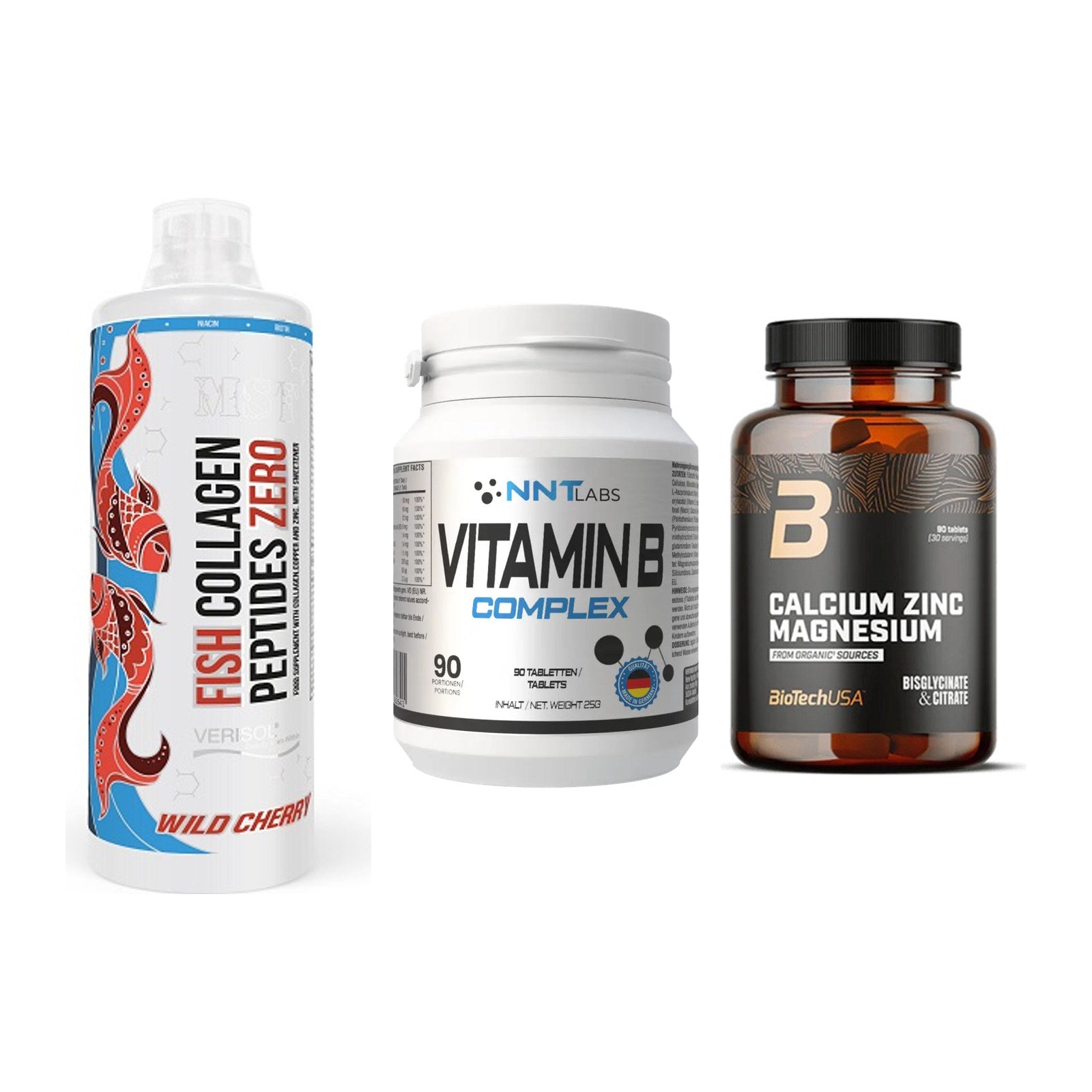 Haut, Haare & Nägel: MST Fish + NNT Vitamin B + BioTech Calciu – alle enthaltenen Artikel