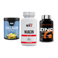 Haut, Haare & Nägel: ESN Collagen Peptides + MST Niacin + Scitec Zinc – alle enthaltenen Artikel